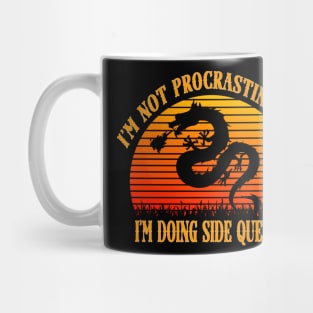 I'm not procrastinating I'm doing side quests Mug